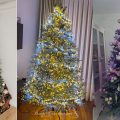 brazi artificiali argintii decorati