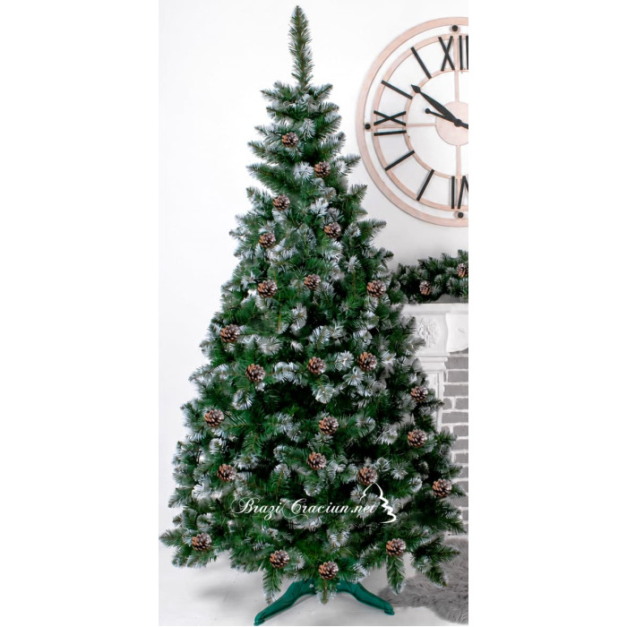 Brad Artificial Carpatin cu conuri 2 m