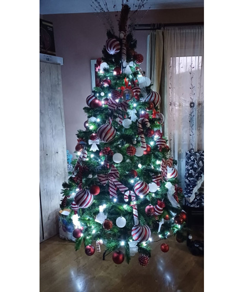 Brad artificial de Craciun Grandis 220 cm