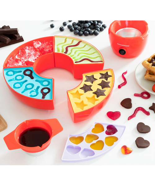 Aparat pentru preparare fondue, ciocolata si jeleu