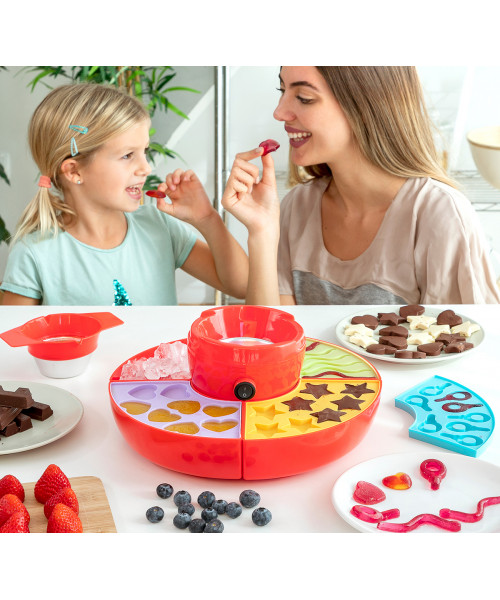 Aparat pentru preparare fondue, ciocolata si jeleu
