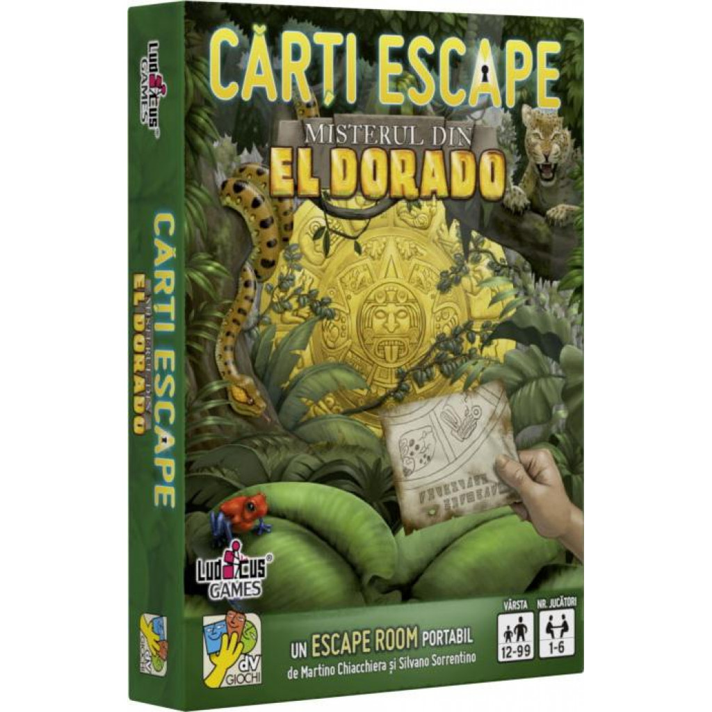 Carti Escape – Misterul din Eldorado, ISBN: 978-606-94982-3-1