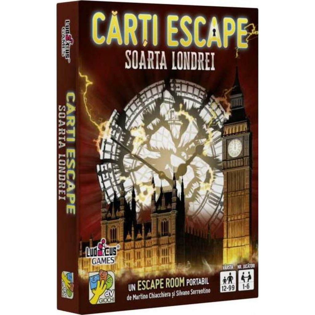 Carti Escape – Soarta Londrei, ISBN: 978-606-94982-1-7 brazicraciun.net